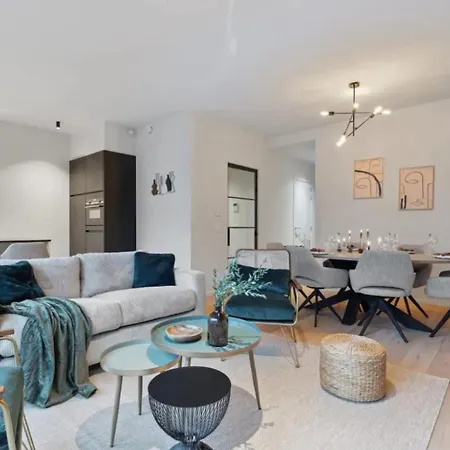 Apartment Triton Luxe Gelijkvloers Met Tuin En Gratis Garage *